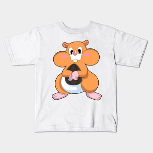 Hamster with Walnut Kids T-Shirt